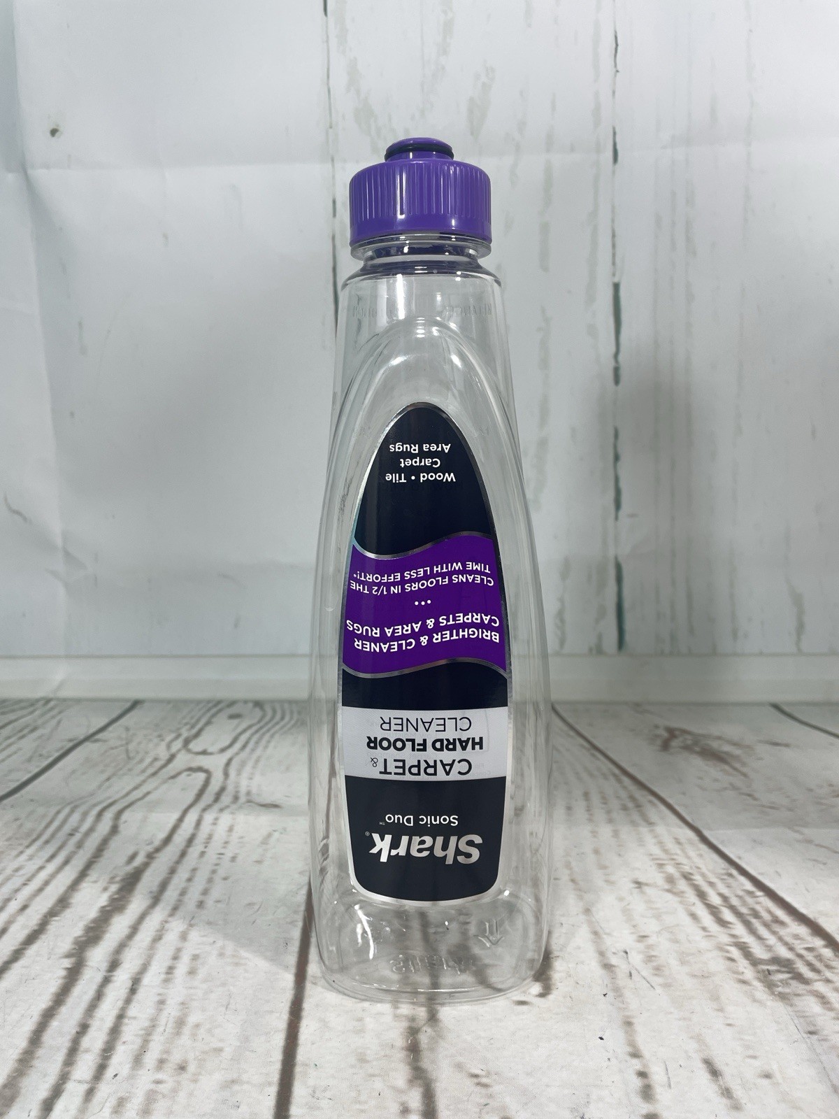 Shark Sonic Duo Carpet Hard Floor Cleaning Solution Reusable EMPTY Bottle Purple