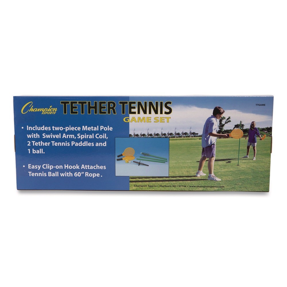 Champion Sports TTGAME Tether Tennis Game Set (4/Set) New