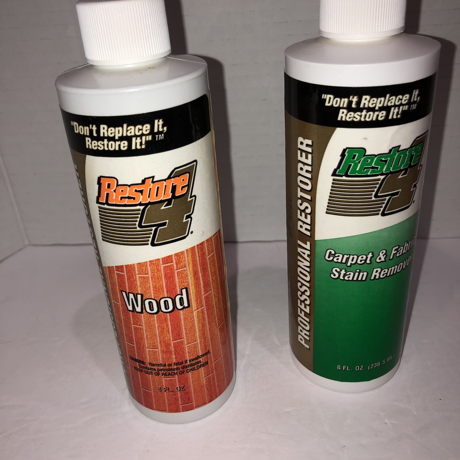 Lot Of 5 Restore 4 Professional Wood Grout Carpet Glass Porcelain Fiberglass