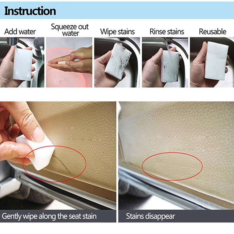 10-100X Nano Sponge Wipe Eraser Cleaning Melamine Multi-functional Foam Cleaner