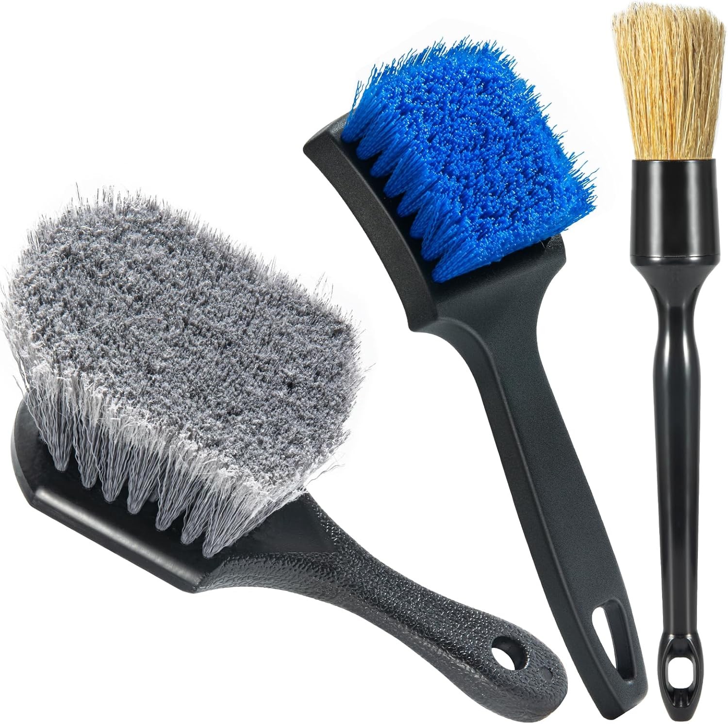 Tire Brushes for Cleaning Tires, Car Wheel Brushes for Cleaning Wheels Rim Clean