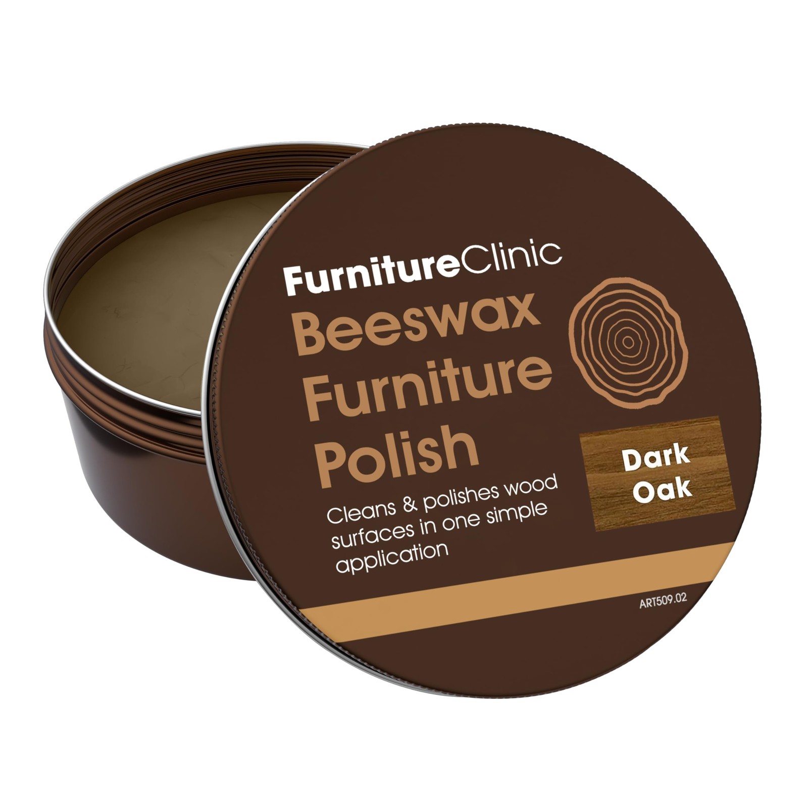 Premium Dark Oak Beeswax Polish (6.8oz/200ml) | Condition, Restore, Protect, …