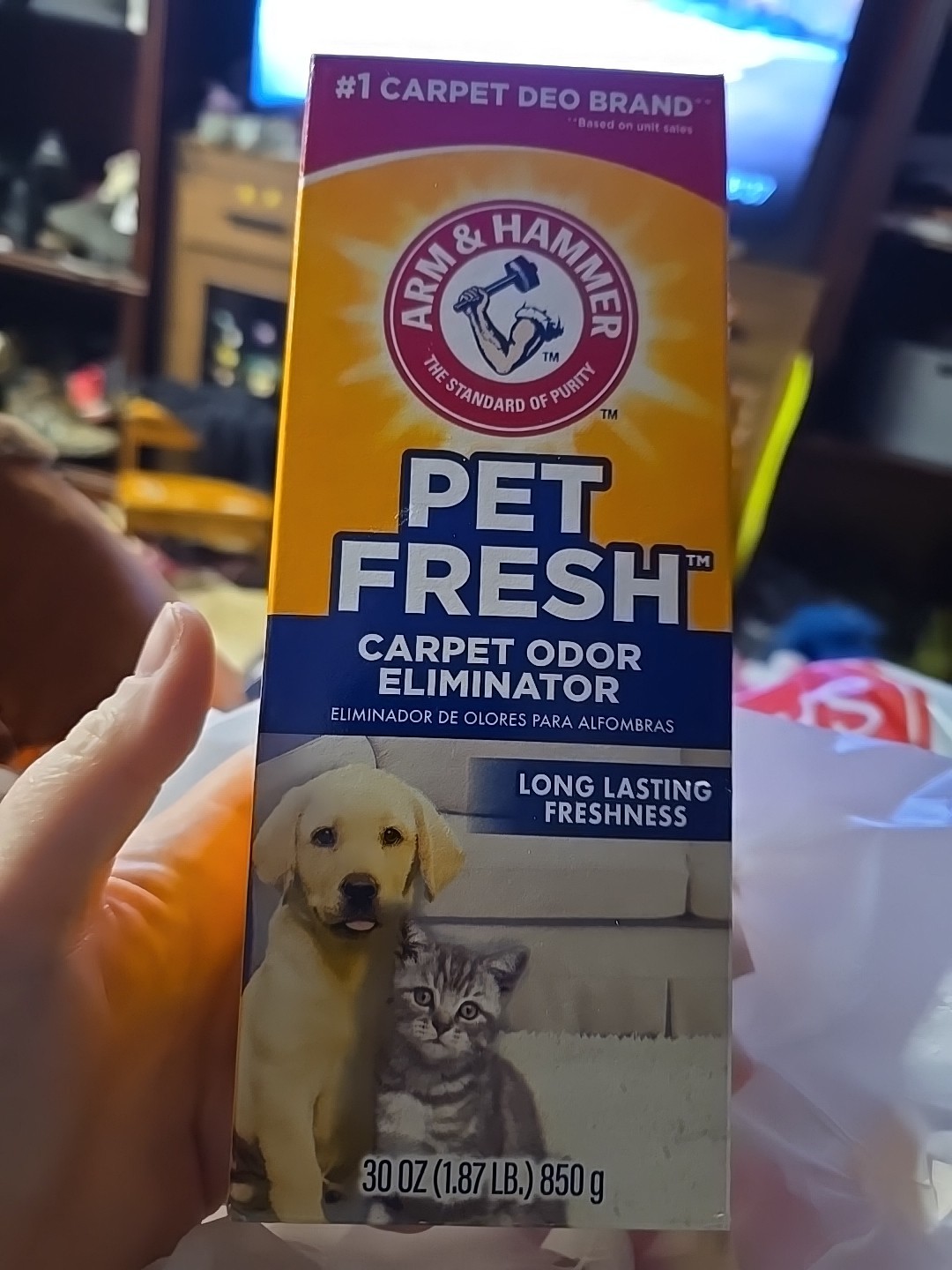 Arm & Hammer Carpet Odor Eliminator, Pet Fresh, 30 oz
