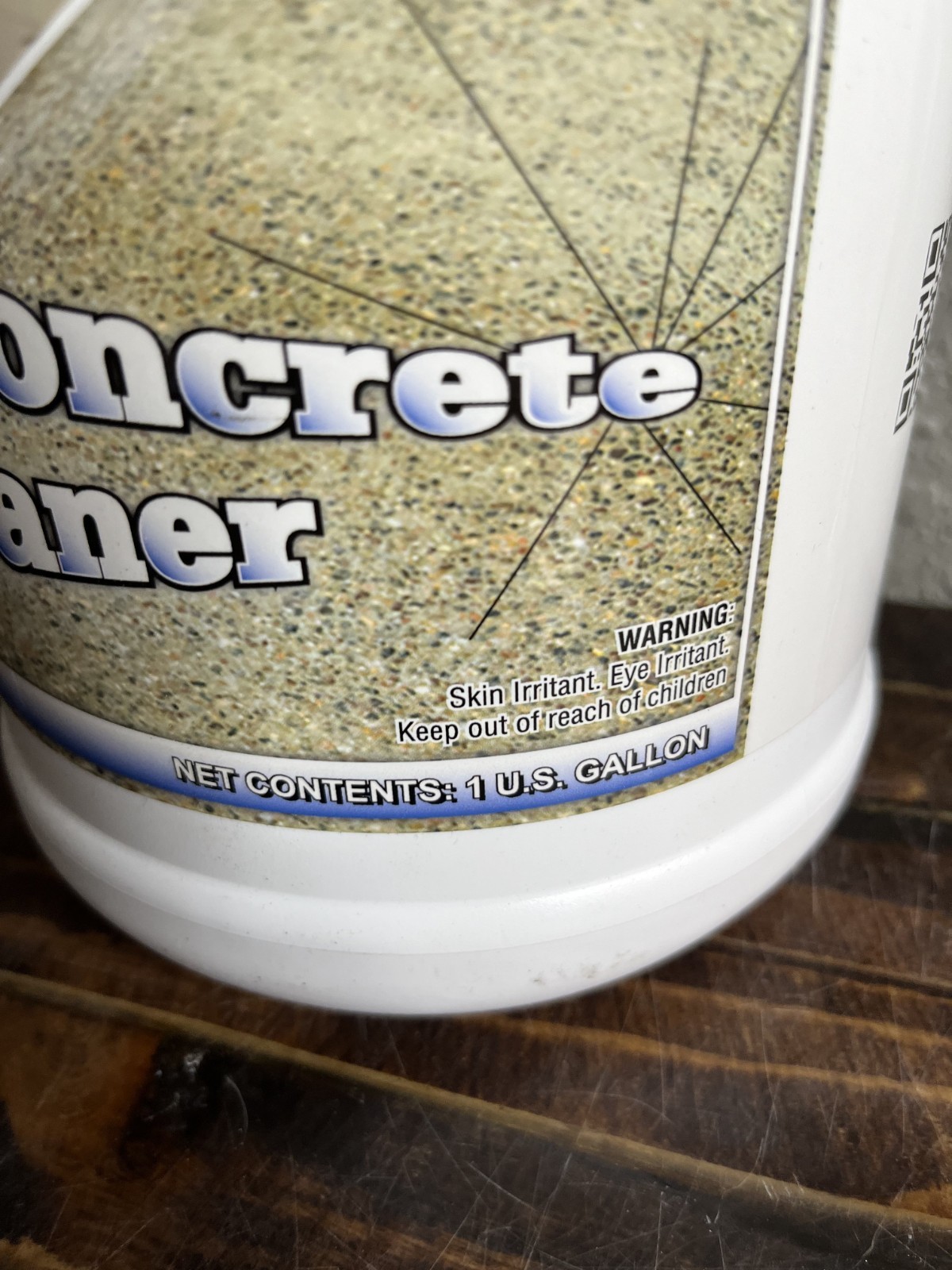 Nu-Safe Tile & Concrete Cleaner 1 Gallon Industrial Strength Floor Deep Cleanser
