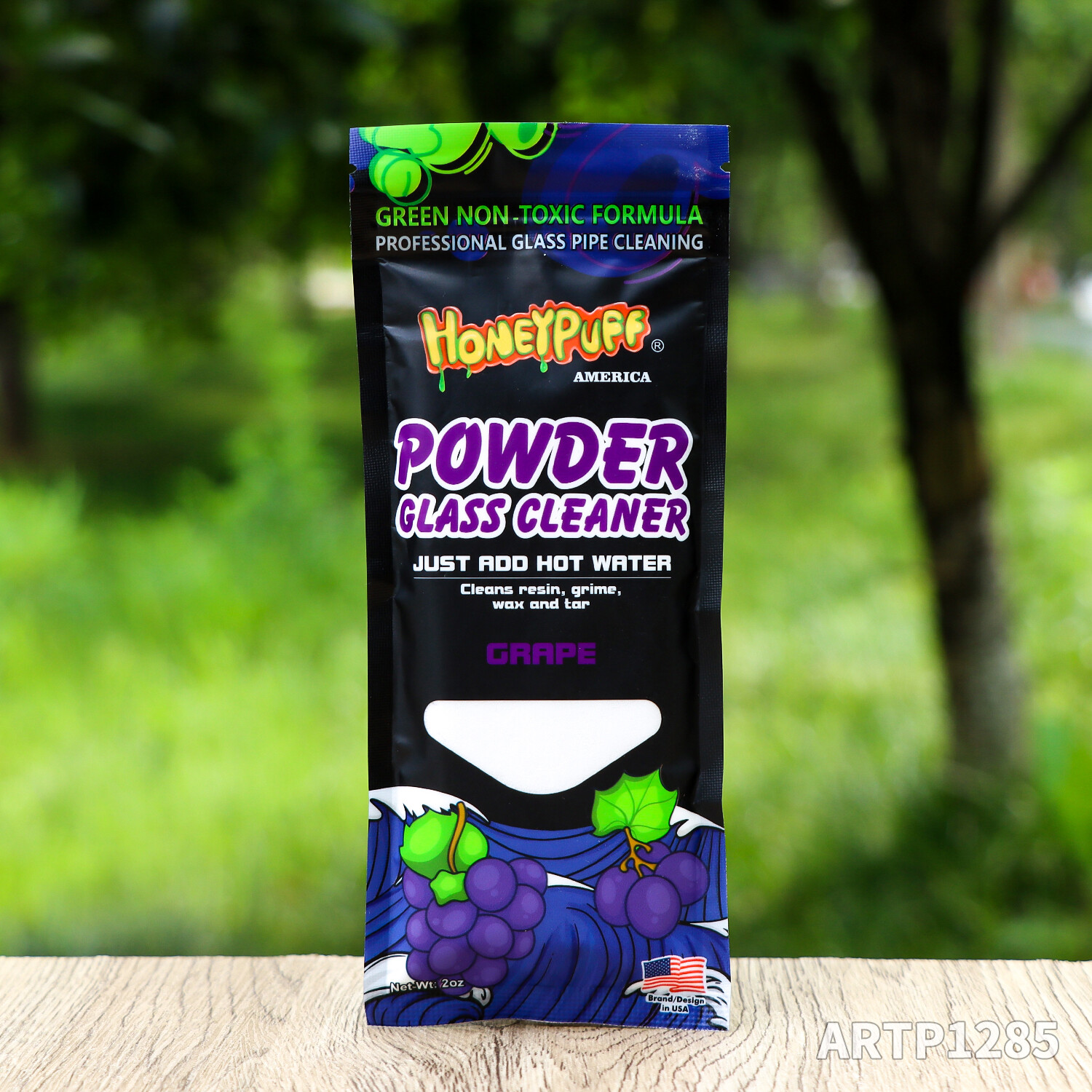 12-Pack Fruit-Flavored Hookah Cleaner – White Powder for Glass Pipes & Surfaces