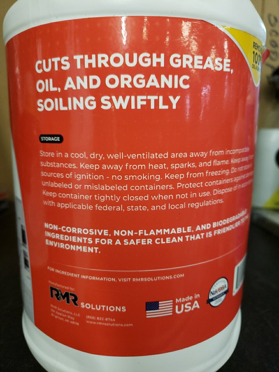 RMR Degreaser and Cleaner – Ready to Use Indoor/Outdoor Formula- 1 Gallon