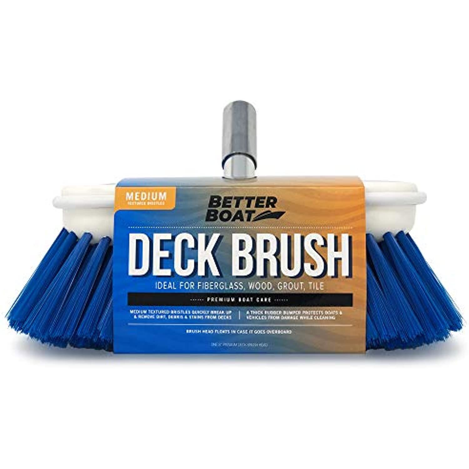 Car Wash Brush & Boat Brush Head Boat Deck Brush Scrubbing Bristle 8″ Scrub