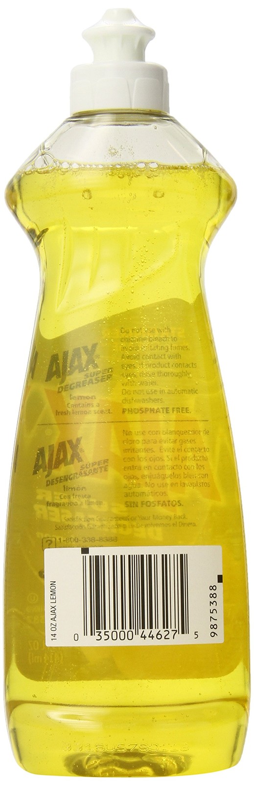 Super Degreaser Dish Liquid, Lemon, 14 Fluid Ounce