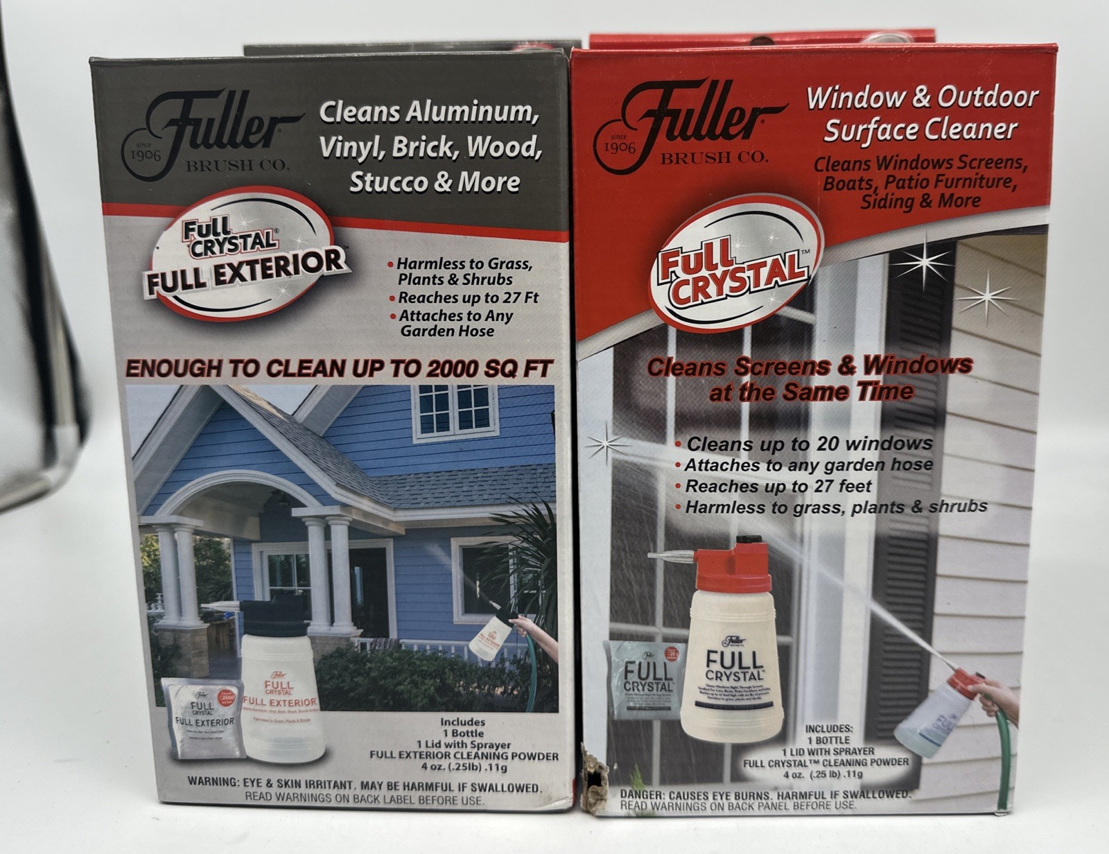 Fuller Brush FBFCRE-6 Full Exterior Window Cleaner~full exterior FBFCEX both new