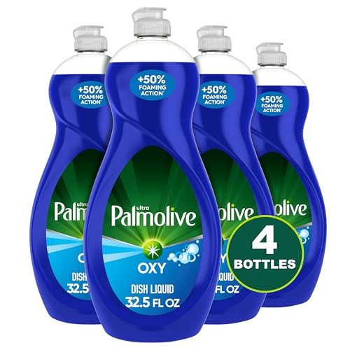 Palmolive Ultra Dish Soap Oxy Power Degreaser 32.5 oz Liquid Dishwashing 4 Pack