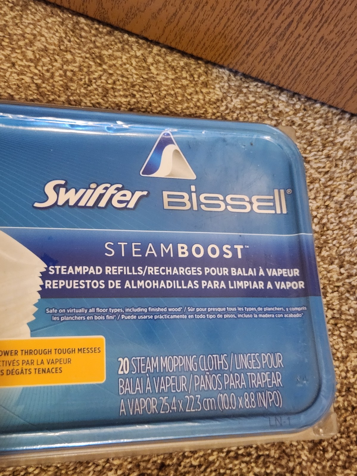 NEW Swiffer Bissell Steam Boost Steampad Refills Open Window Fresh Scent 20ct