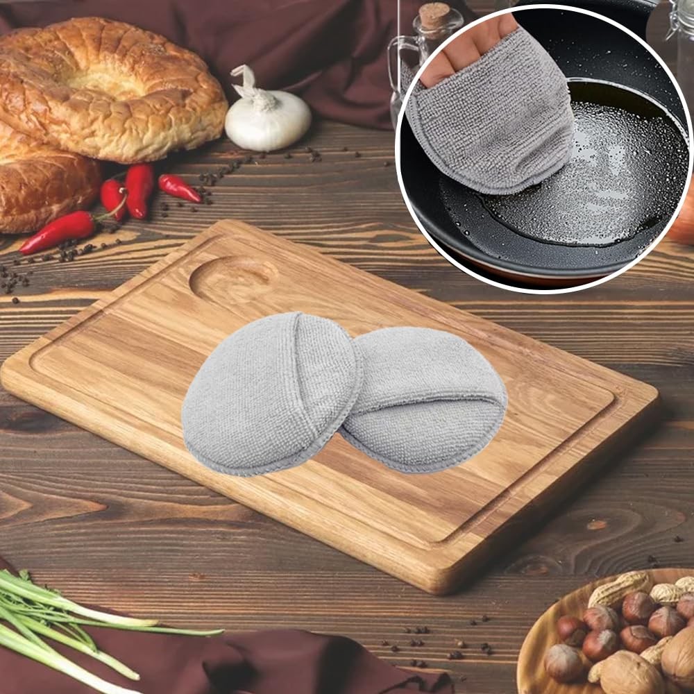 5-Inch Cutting Board Oil Wax Applicator for Maintaining Cutting Board & Woode…