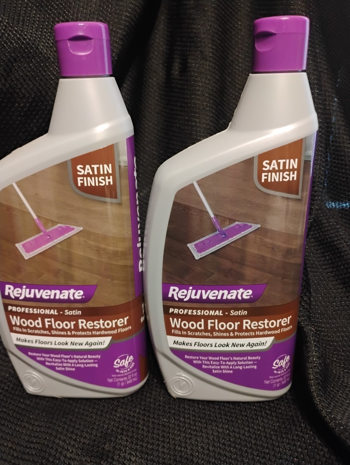 Rejuvenate Wood Floor Professional Restorer Satin Finish 32oz ( Sold Together)2