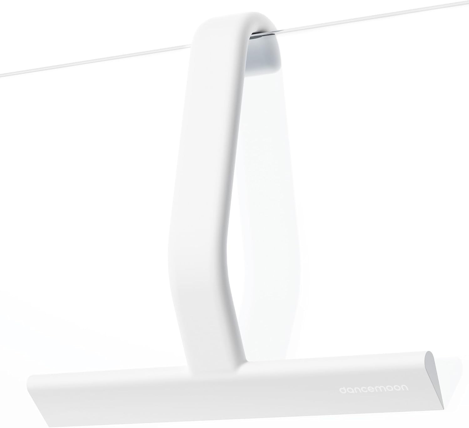 Dancemoon Justhang Shower Squeegee for Glass Doors, All-In-One Piece Silicone Sq