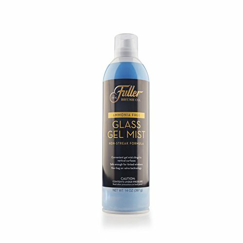 Fuller Brush Glass Gel Mist Cleaner for Windows Mirror Streak Free Shine No Drip