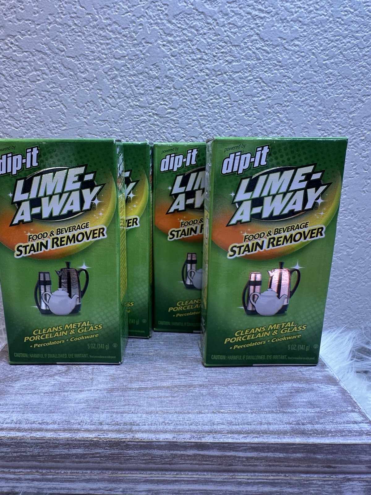 4 Dip It Lime A Way Food And Beverage Stain Remover Powder 5 oz NEW FAST SHIP
