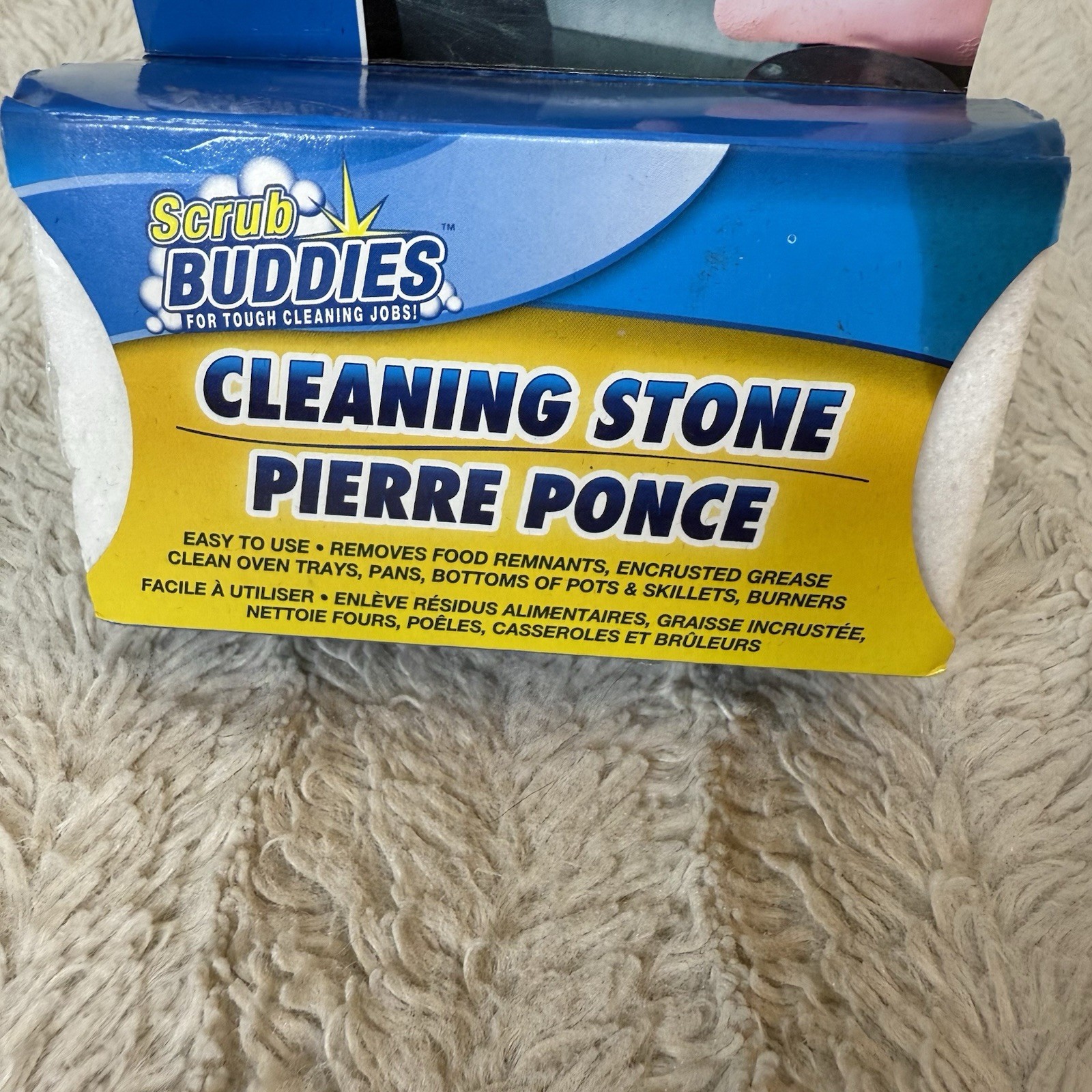 Scrub Buddies Cleaning Stone For Tough Cleaning Jobs *Wear To Package