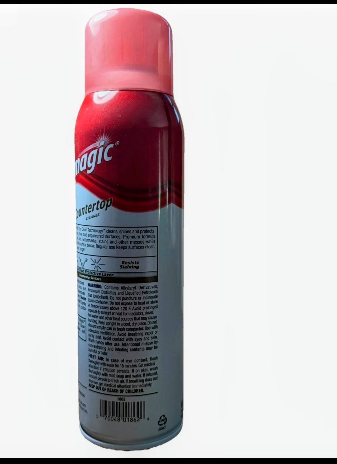 Magic Countertop Cleaner, Ideal for Laminate, 17oz DISCONTINUED Red/White Bottle