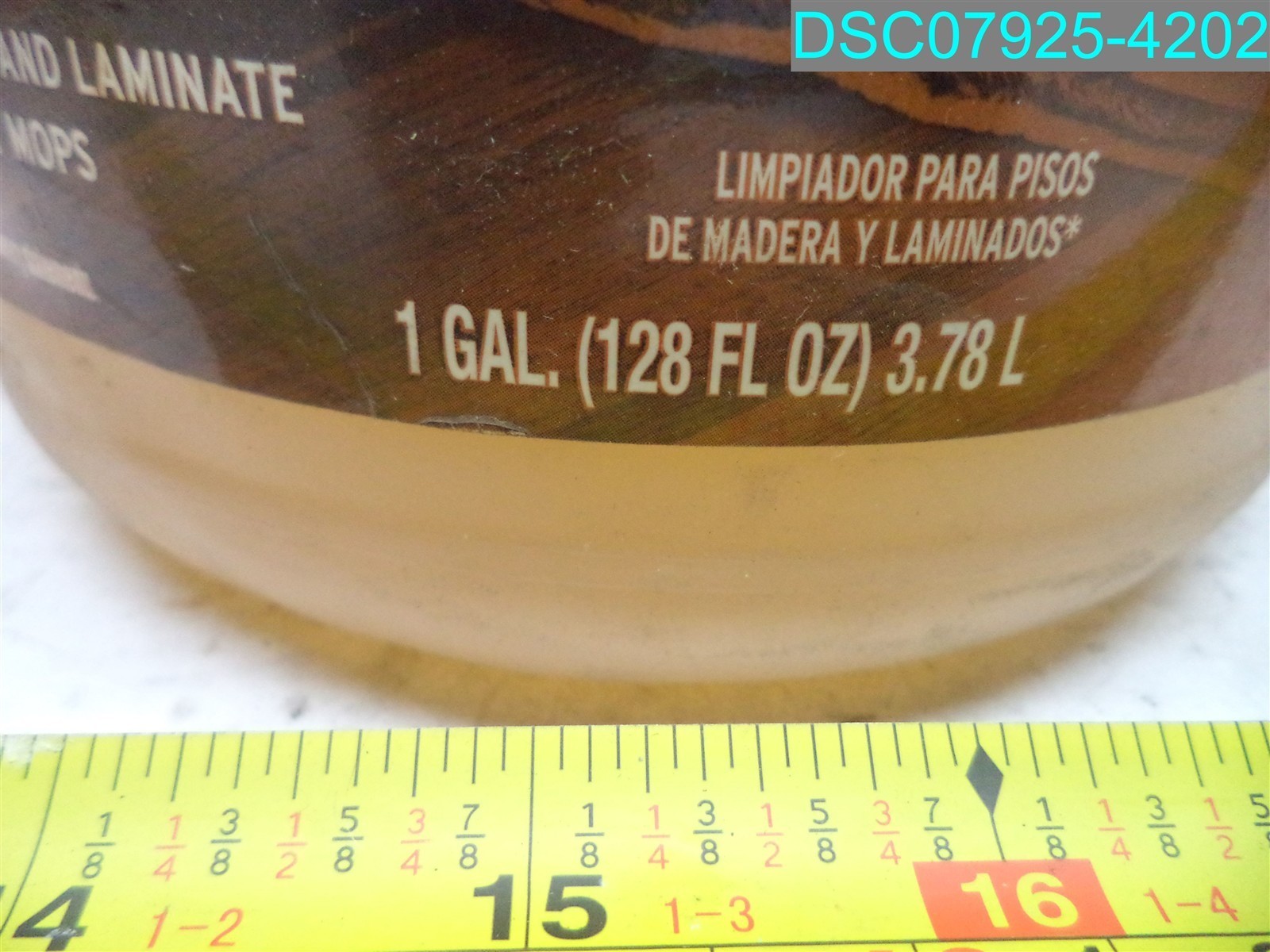 QTY=2 GAL(2 X 1 GAL): ZEP Hardwood & Laminate Floor Cleaner 021709011739
