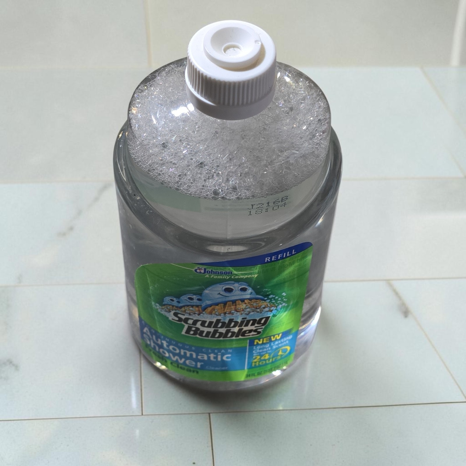 Lot of 3 Scrubbing Bubbles Automatic Shower Cleaner Refill Fresh Clean 34 fl oz