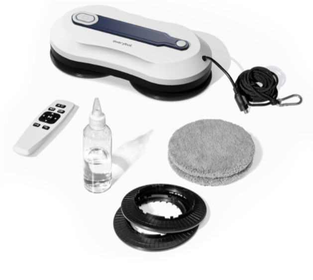 Everybot Edge Window WS300 Window Mopping Robot Vacuum Cleaner – Express