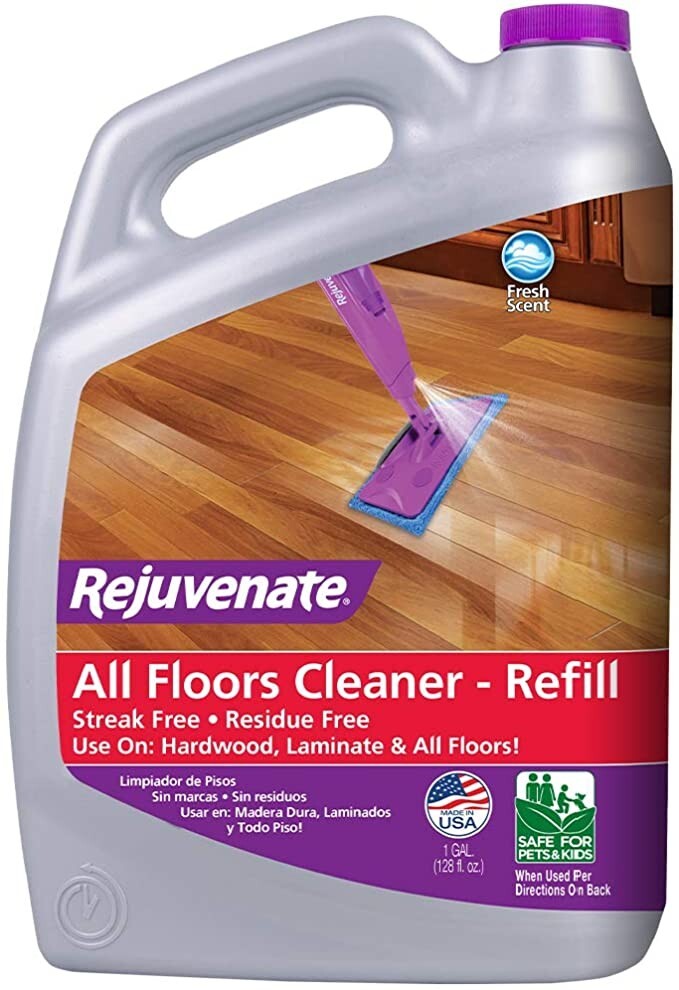 Rejuvenate All-Floors Cleaner, 32 fl oz + 128 fl oz.