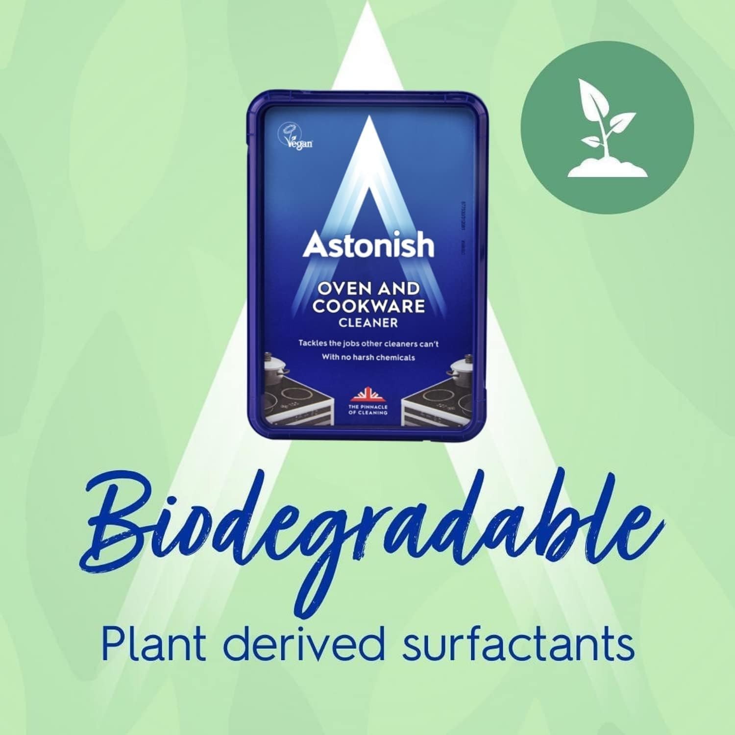 Astonish 150g Biodegradable Oven & Cookware Cleaner – Non-Toxic, Lemon Scented