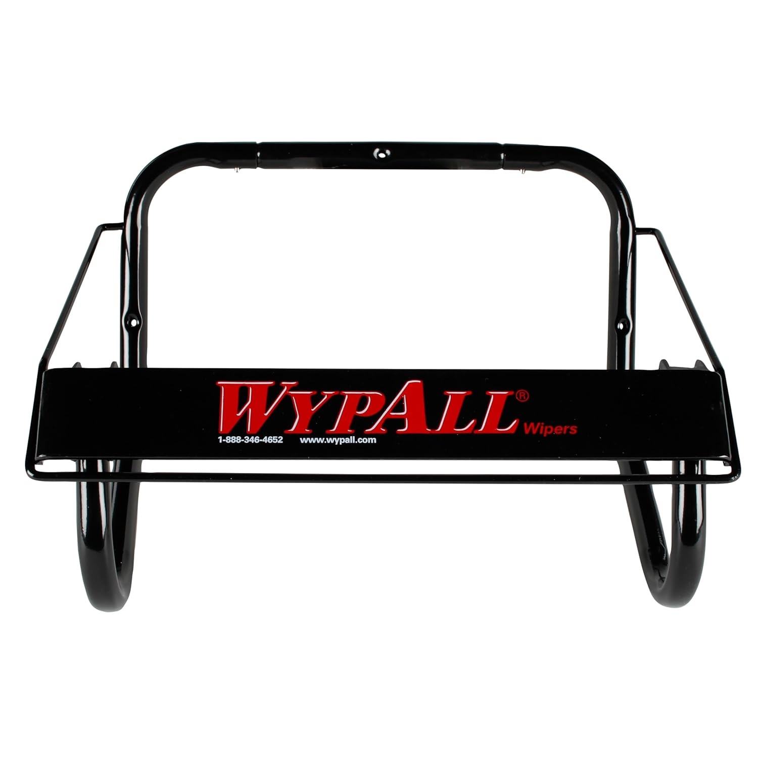 Mounted Dispenser for WypAll® and Kimtech™ Wipes (80579), Black, Jumbo Roll, 16.