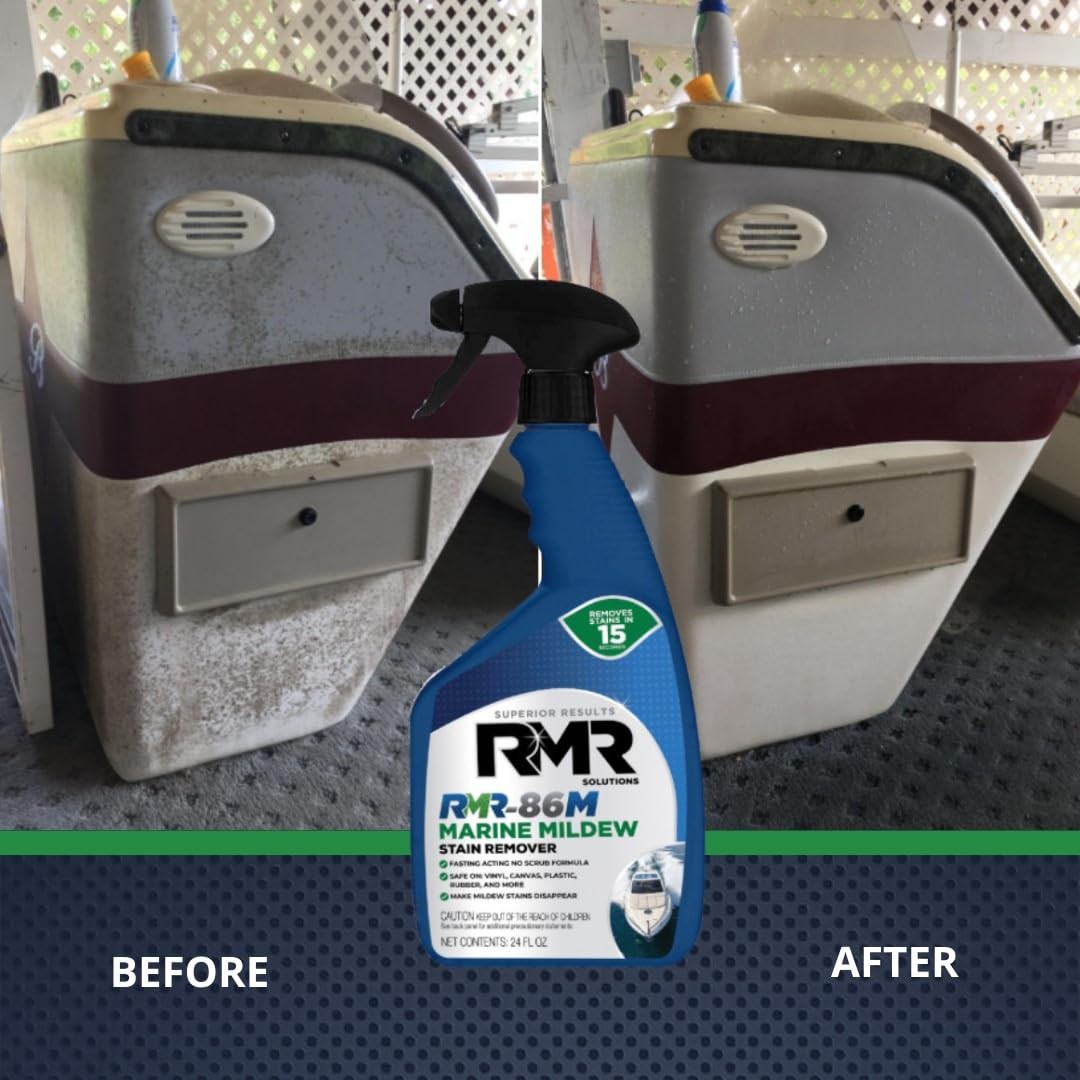 RMR-86M 24 Fl OZ, Marine Mold Stain and Mildew Stain Remover – Scrub Free Formul