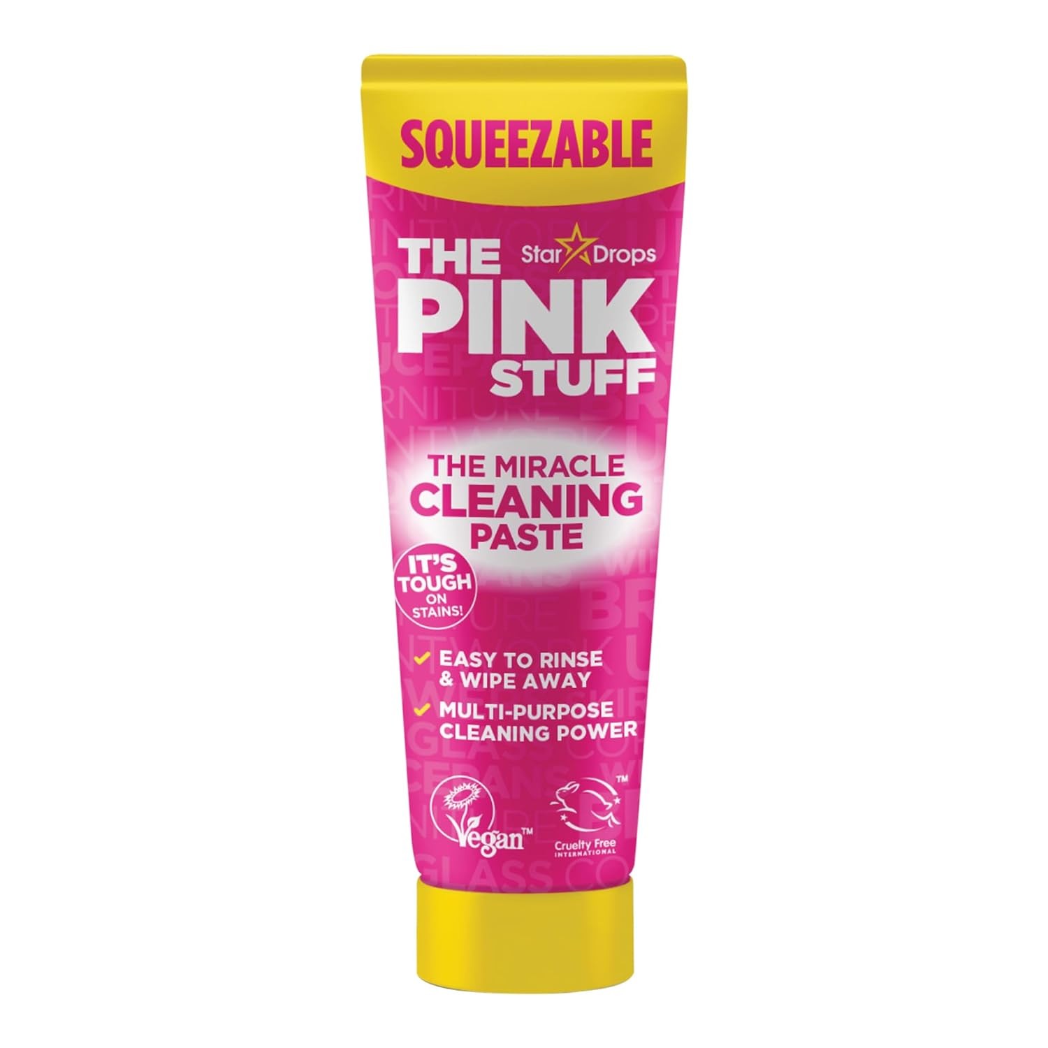 The Pink Stuff Miracle Cleaning Paste 300g Squeezable Multi Purpose Cleaner