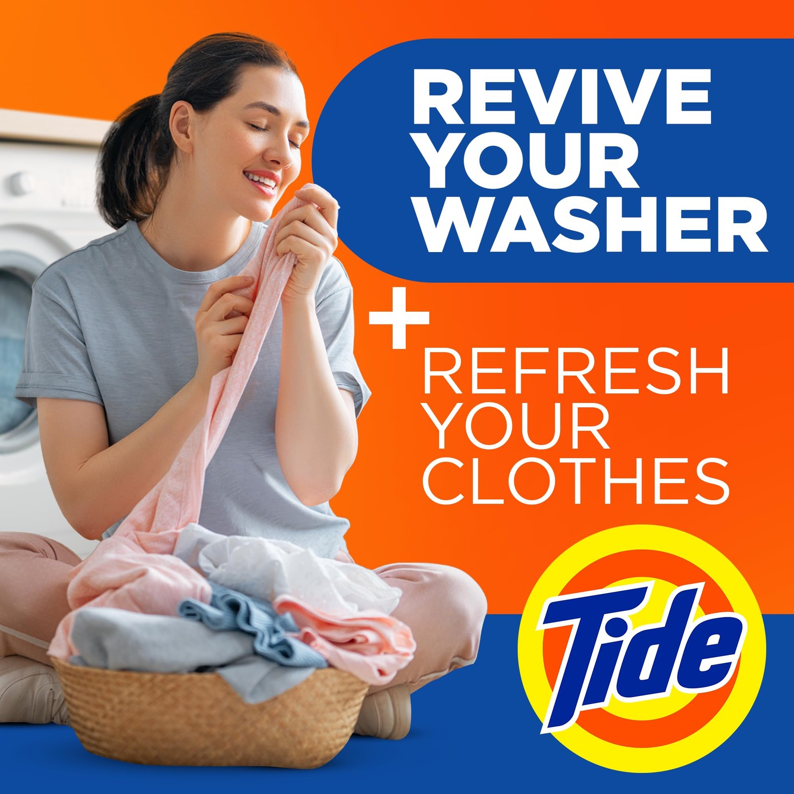 Tide Washing Machine Cleaner, 7-Count Single Use