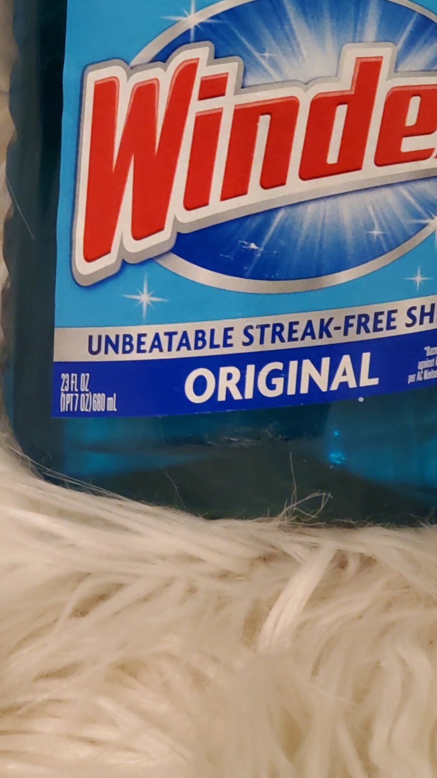 Windex Glass and Window Cleaner Spray Bottle, Original Blue, 23 fl oz
