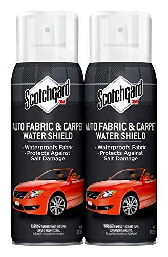 Scotchgard Auto Fabric & Carpet Water Shield 20 Ounces (Two 10 Ounce Cans)