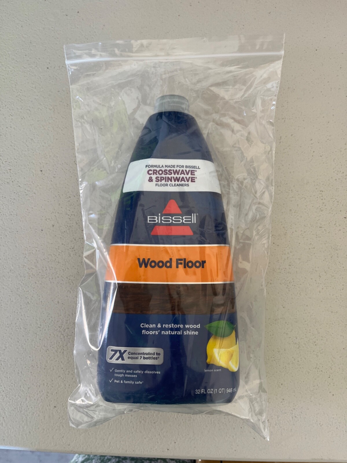 BISSELL Wood Floor Formula for CrossWave & SpinWave – 32oz bottle BRAND NEW