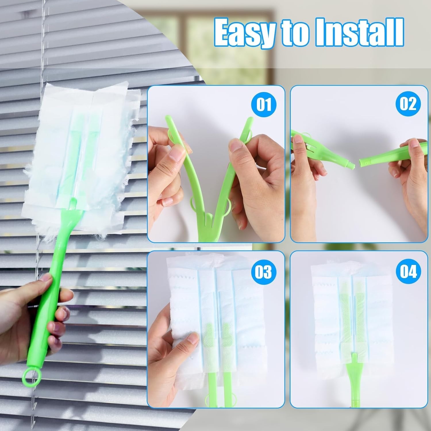 Home and Office Cleaning Dusters – 30PCS Disposable Refills