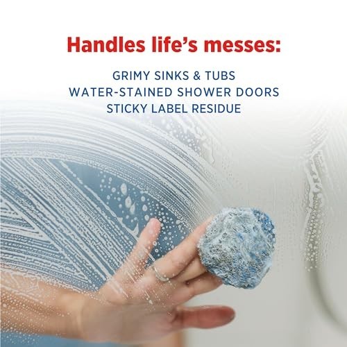 Steel Wool Soap Pads 10 Count Scrubbing Sponges Heavy Duty Cleaning Pots Pans