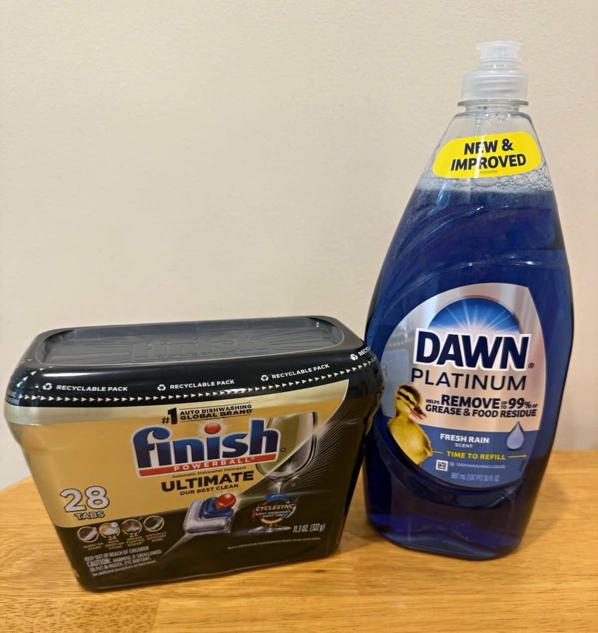 Dawn Platinum Dishwashing Liquid for Dishes, Fresh Rain Scent, 30 fl oz