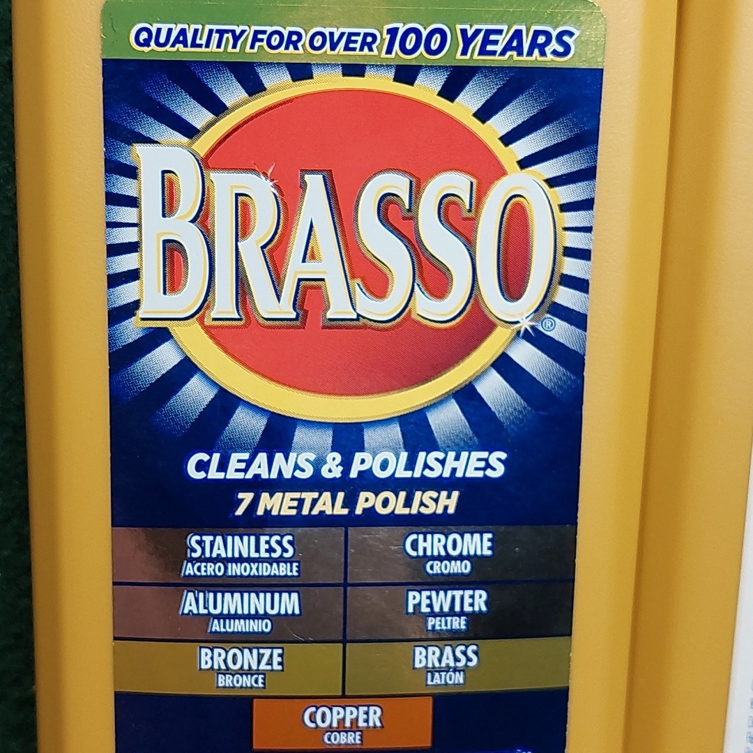 Brasso Multi Purpose 7 Metal Polish 8oz bottle ( QTY 2 pack )