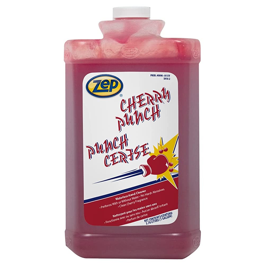 Zep Cherry Punch Industrial Hand Cleaner – 1 Gallon (Case of 4) 89024 – Heavy