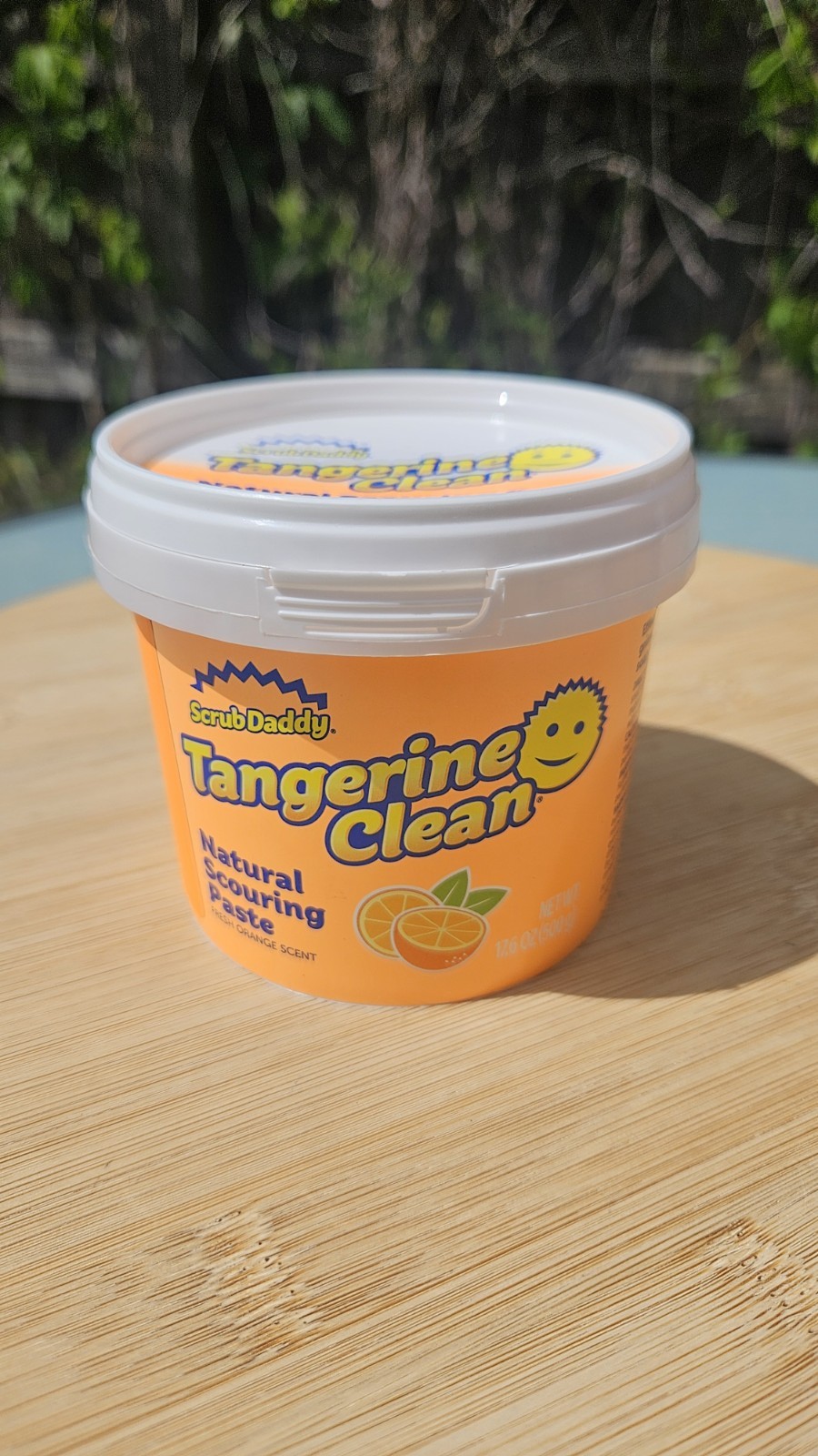 Scrub Daddy Tangerine Clean Natural Scouring Paste 17.6 oz