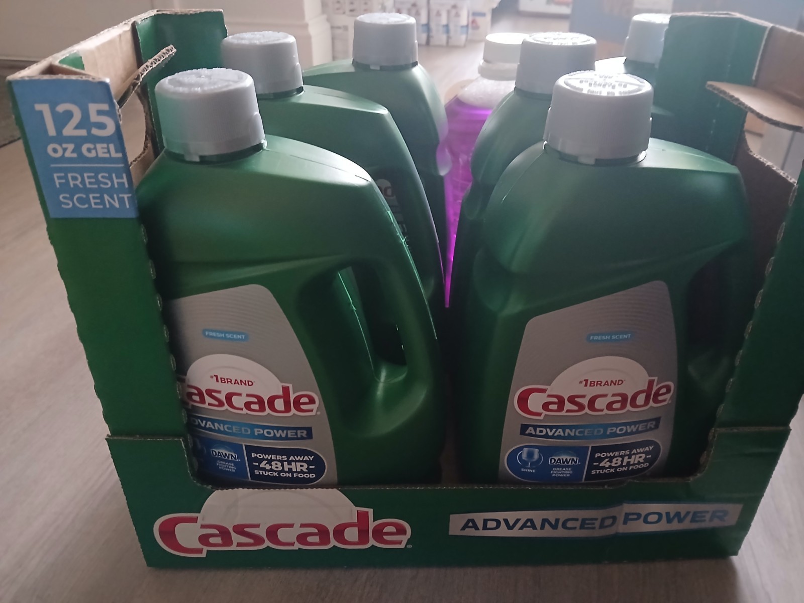 Cascade Complete Dawn Grease Fighting Power Oxi Dishwasher Detergent 7.81 LBS