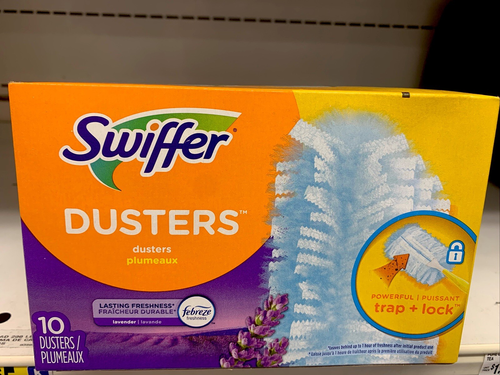 Swiffer Duster Febreze Freshness Lavender Scented 10Count