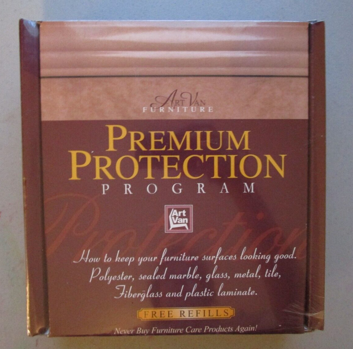 Art Van Premium Protection SEALED Furniture Protection & Cleaning Kit