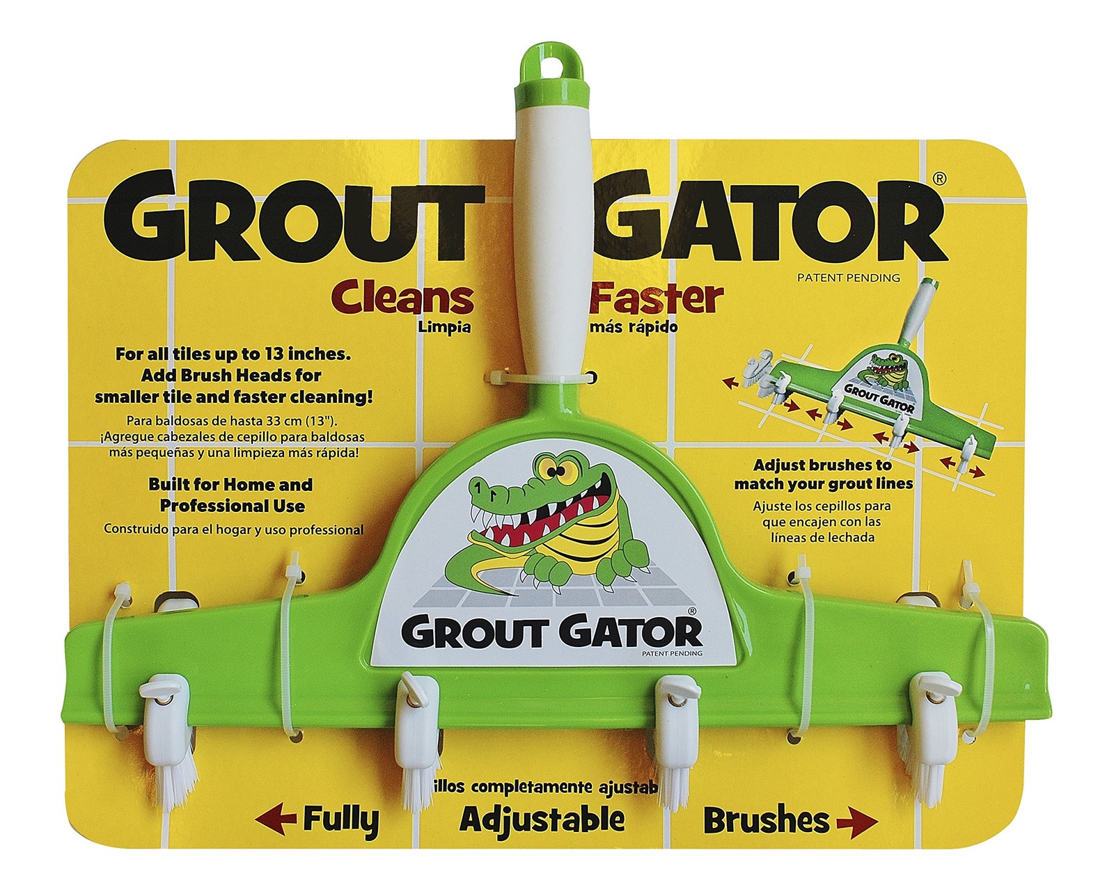 Grout Gator Cleaning Brush