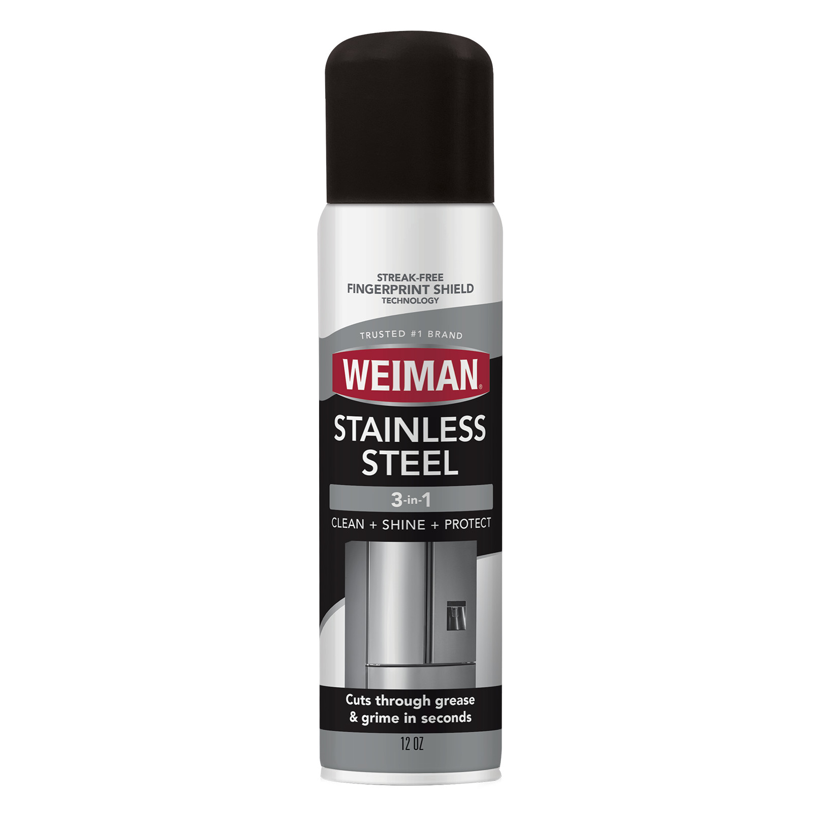 Weiman Stainless Steel Cleaner Polish Spray 12oz 3 Pack Streak Free Shine