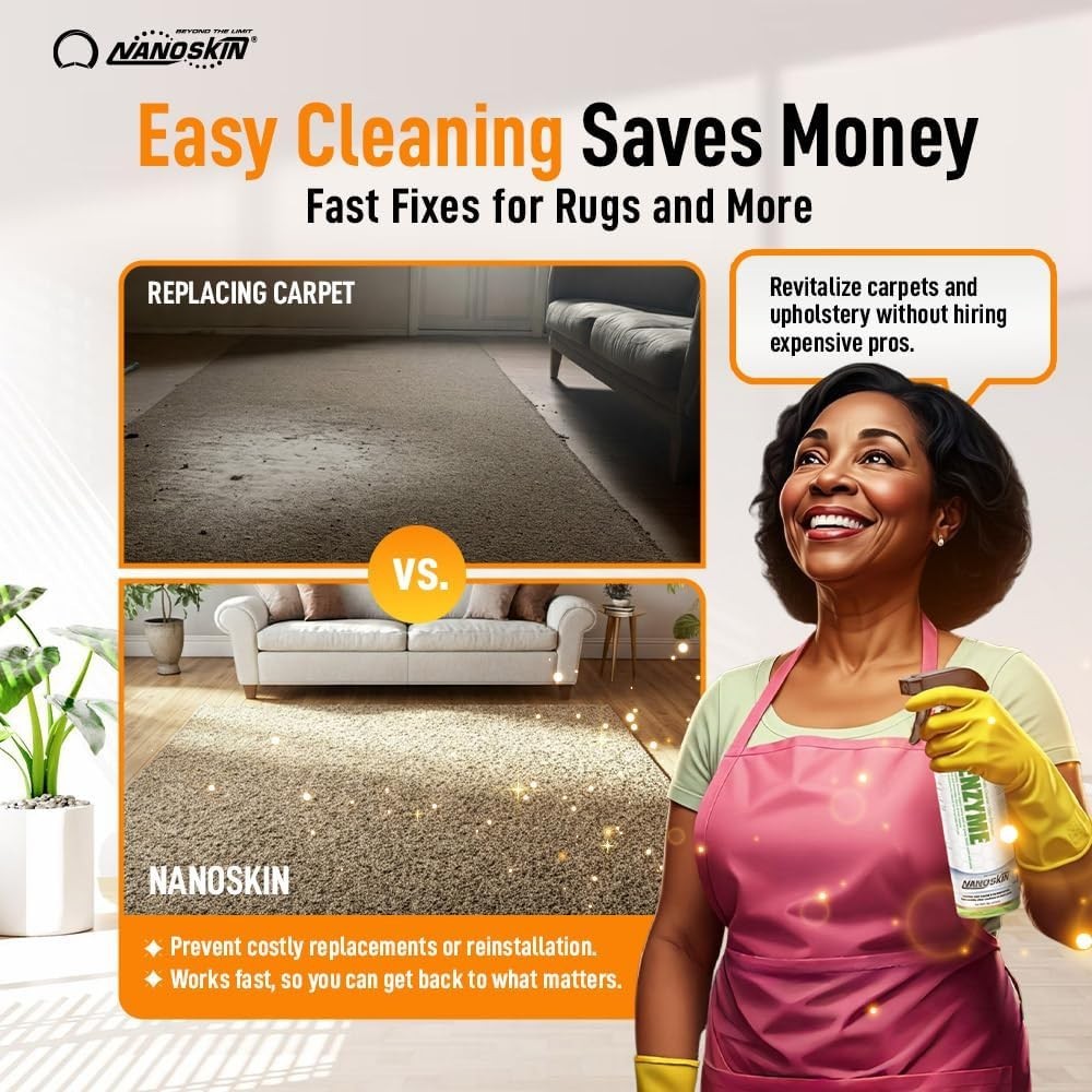 ENZYME Multi-Purpose Cleaner & Odor Eliminator 1 Gallon – Removes Complex Org…