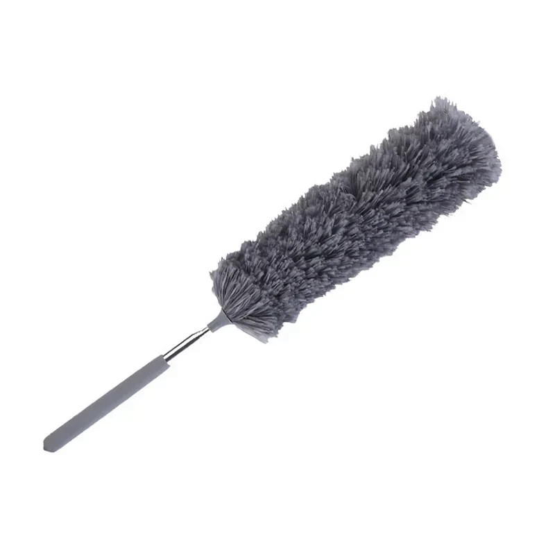Microfiber Duster Soft Feather Dusting Brush Extendable Household Cleaning Tool