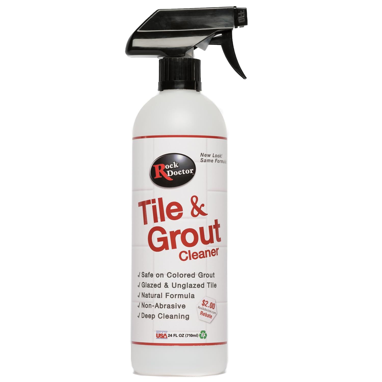 Rock Doctor Heavy Duty Tile Grout Cleaner 24 Fl Oz Non Abrasive Deep Clean