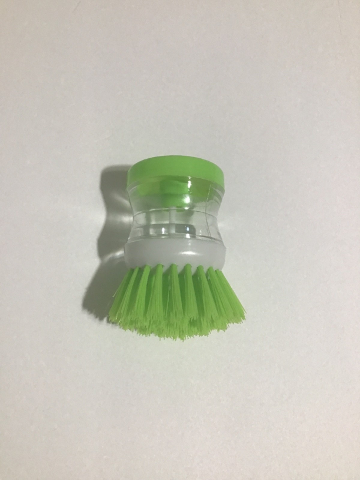 2 PC SOAP DISPENSING HANDHELD BRUSH 3 COLOR MULTI-PURPOSE CLEANING