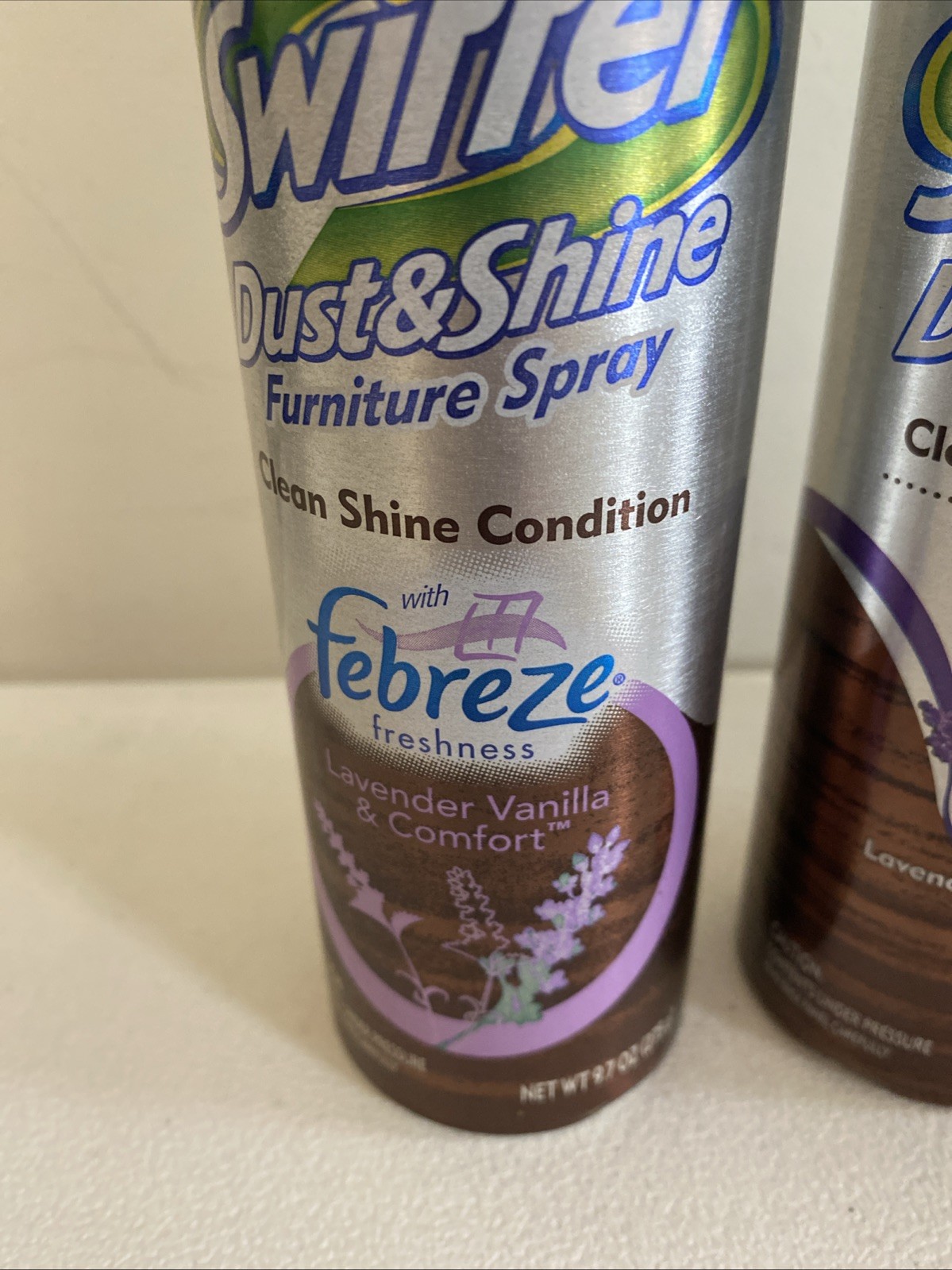 SWIFFER Dust & Shine Furniture Spray w Febreze Freshness Lavender Vanilla – 3